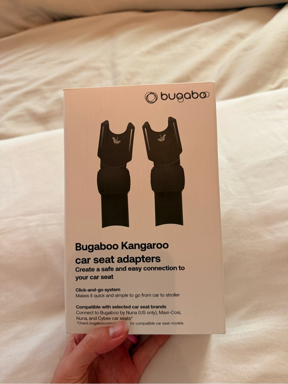 Bugaboo Kangaroo Car Seat Adapters — Black